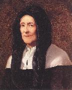 PUGET, Pierre Portrait of the Artist's Mother af oil painting